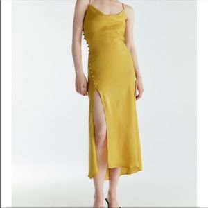 Zara satin bloggers fav dress